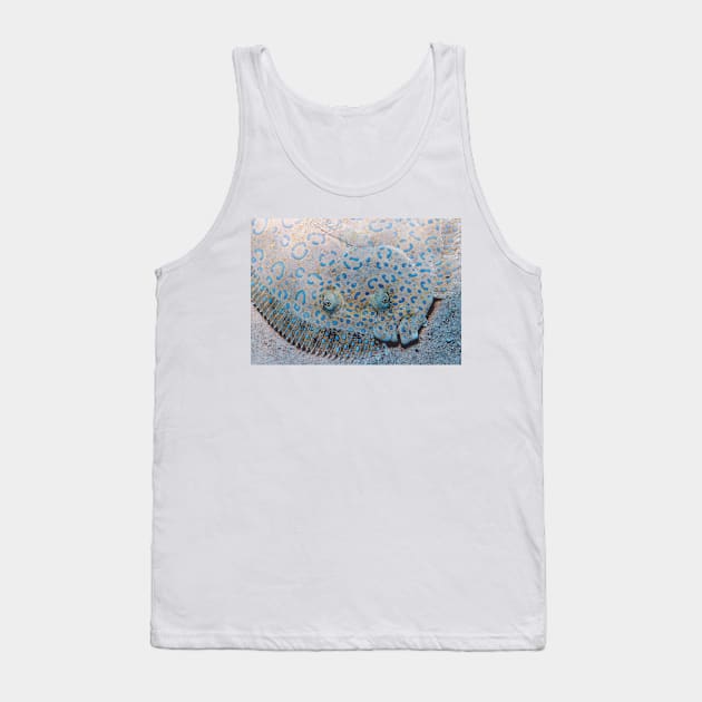 Flounder Tank Top by Scubagirlamy